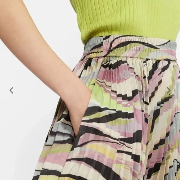 Ted Baker NWT Abstract Midi Skirt extra large 14 16 - Picture 5 of 9